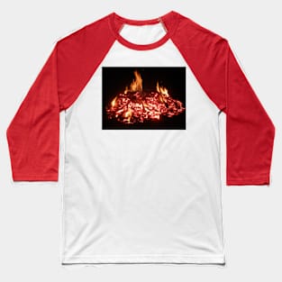 Fire Baseball T-Shirt